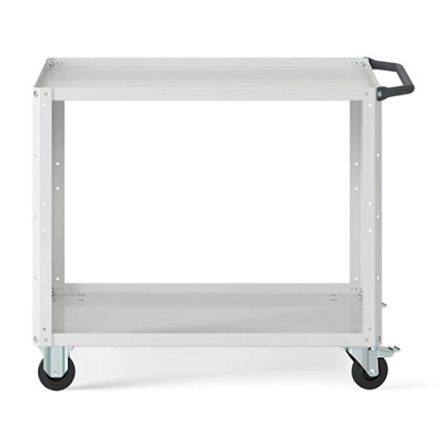 Vendita online Carrello Clever 1003 Large mm.1024x615x817H - Grigio Chiaro RAL7035